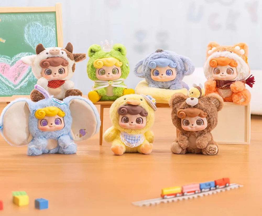 #118 Q-kid animals preschool series blind box&Q-kid動物パーテイシリーズ ブラインドボックス