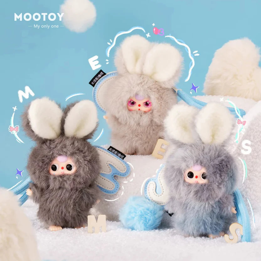 #A188 Baby Three- Super Mini Bunny Surprise Plush Series Blind Box