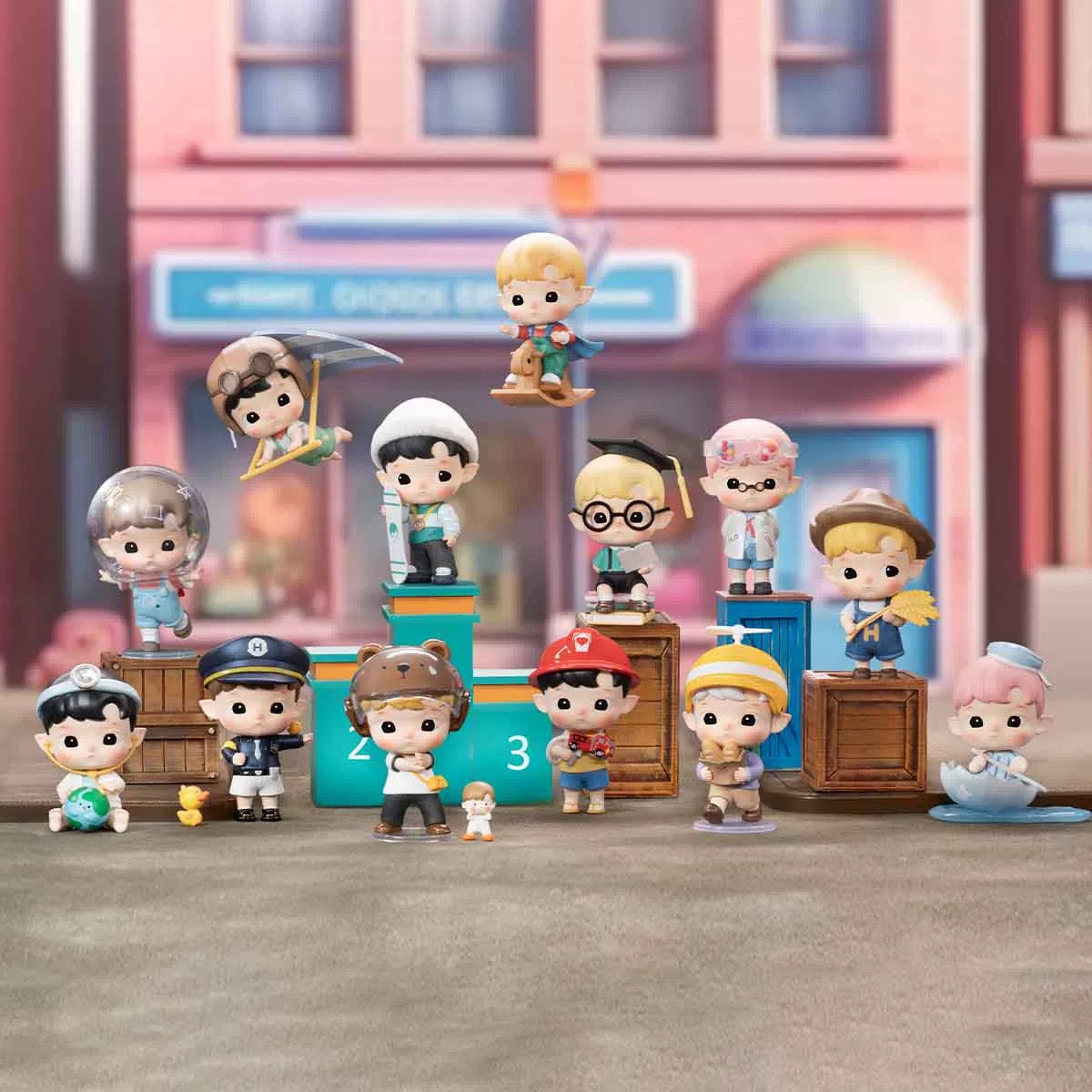 #117 HACIPUPU My Little Hero Series Figures リトルヒーローズシリーズ
