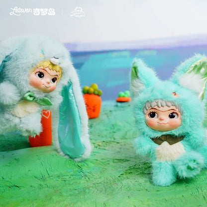 #122 WAKUKU Fox&Bunny trick or treat series blind box&わクク二代