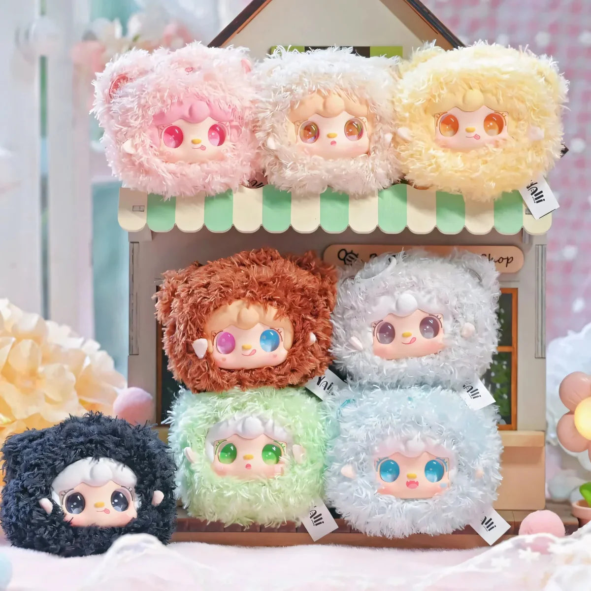 #82 Yooki V9 Little Bear Mini Pendant Plush Blind Box & YOOKI9代 ベアちゃんシリーズ&ブラインドボックス&ペンダント
