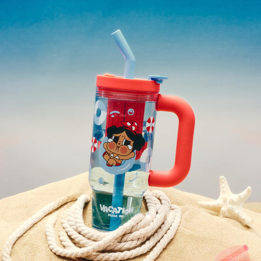 #a62 CRYBABY Vacation Mode On Series-Straw Cup