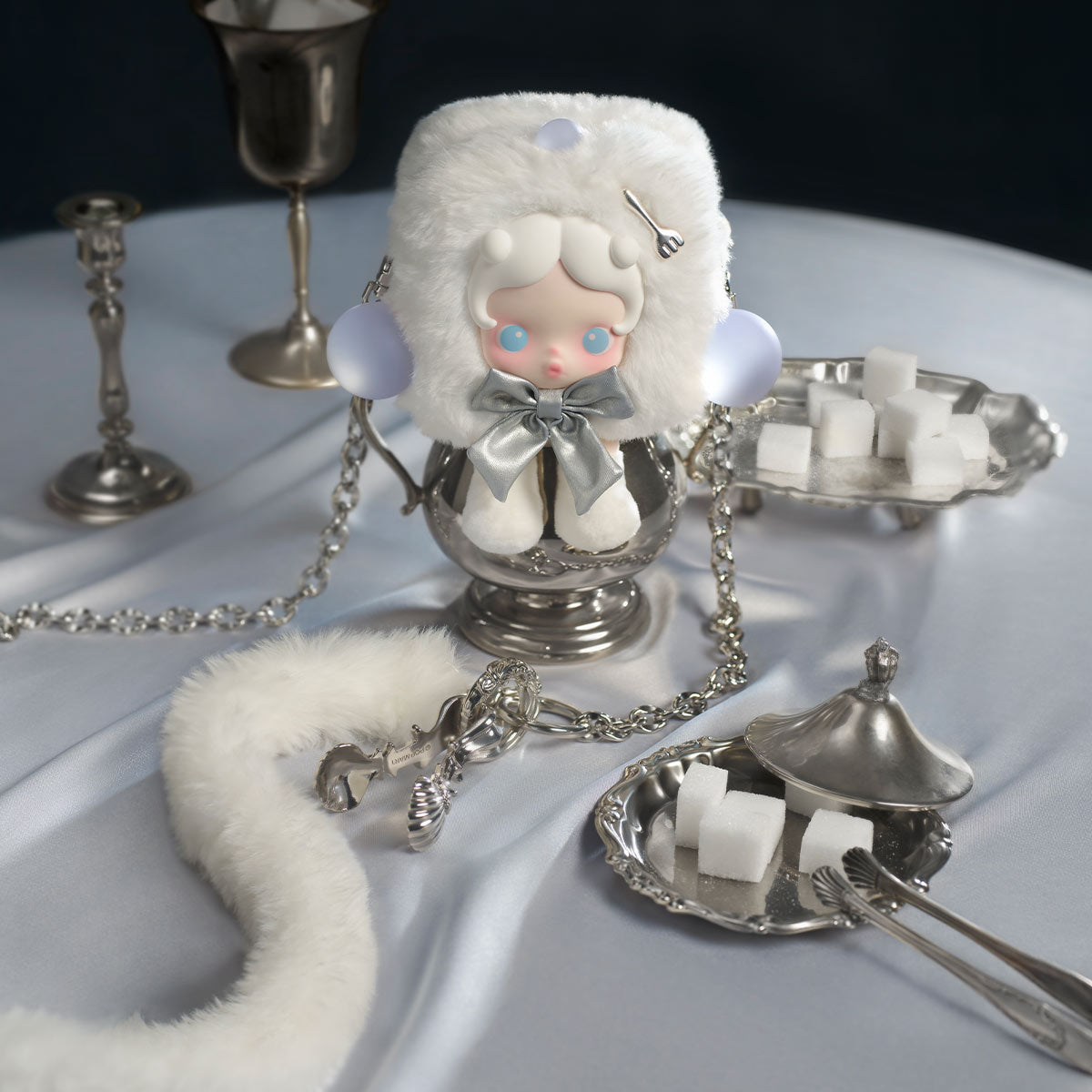 #a63 SKULLPANDA The Feast Begins Series Mini Bag-The Sugar Tongs