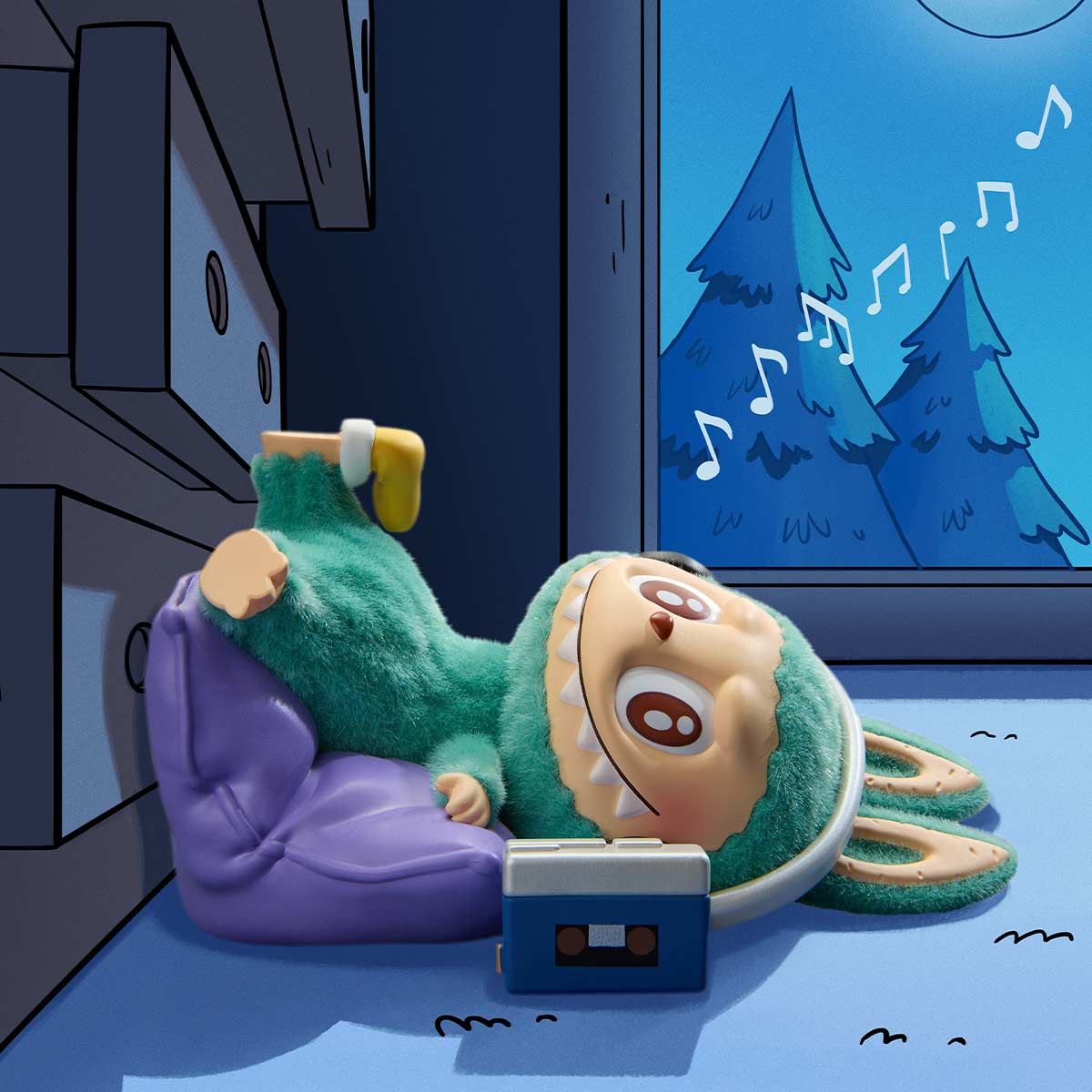 #B65 THE MONSTERS 1:00 A.M. Series Figures