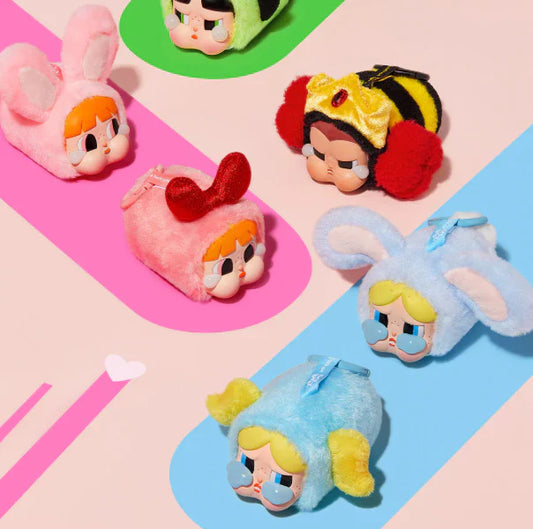 #75 Cry Baby & PowerPuff Girls Series-Vinyl Face Plush Blind Box