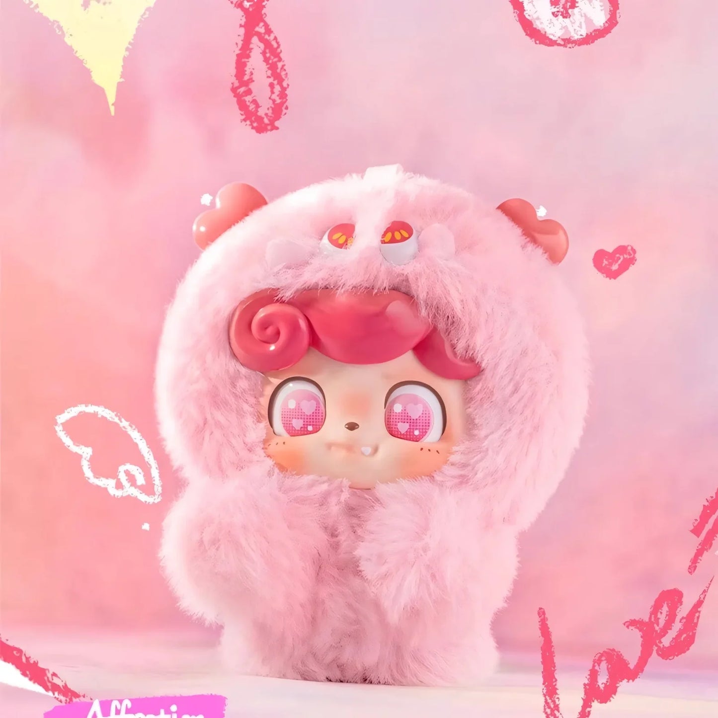 #120 Q-Kid Emotional Hairy Monsters&イモション シリーズぬいぐるみ