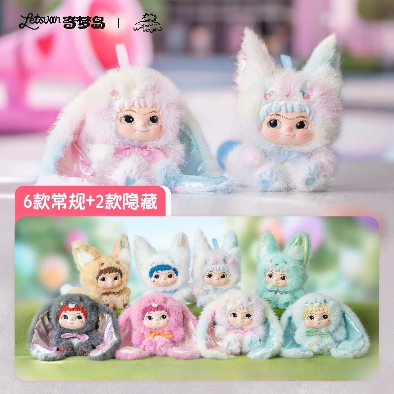 #122 WAKUKU Fox&Bunny trick or treat series blind box&わクク二代