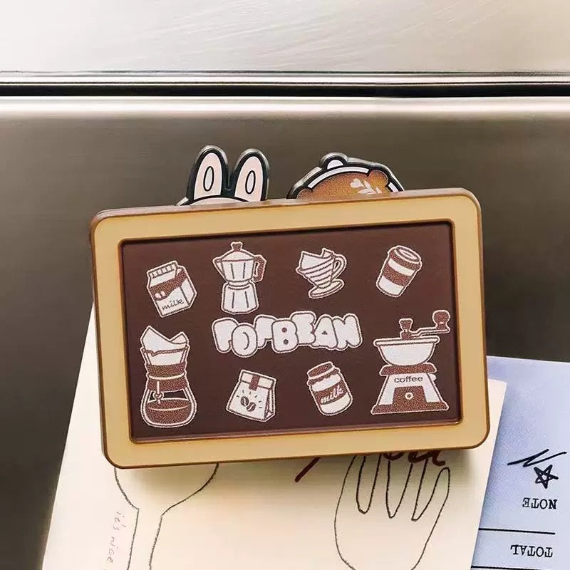 #171 POP BEAN コ一ヒ一フアクトリ一シリ一ズ、マグネット