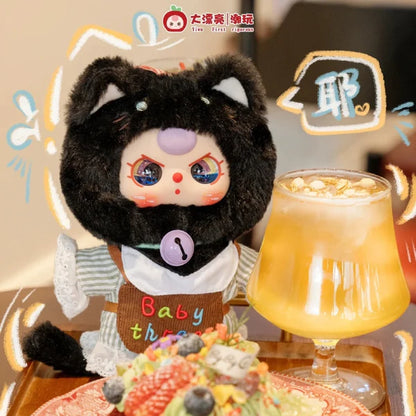 #80 Baby Three-Cat Wardrobe Plush Blind Box