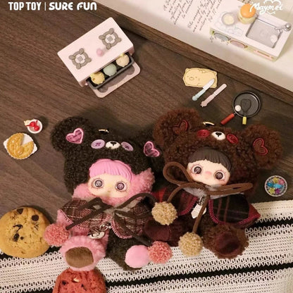#A187 Maymei Tiny Bear Cookie Series Plush Blind Box