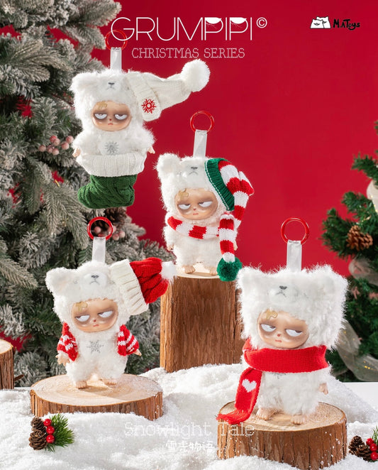 #A193 Sleepless Grumpipi Snowlight Tale Series Plush Blind Box