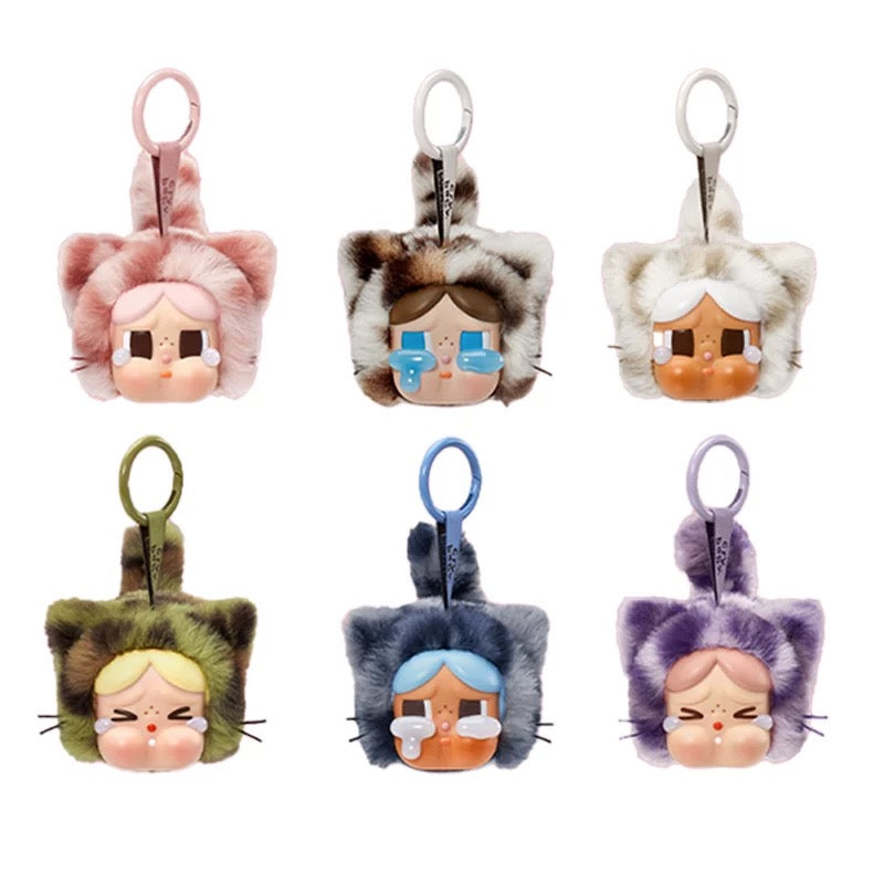 #41 CRYBABY WILD BUT CUTE SERIES &ヒョウ柄キーホルダー