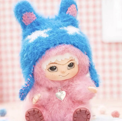 #123 WAKUKU Fuzzy Trendy Fun Party series blind box&わクク一代